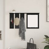  Vješalica za kapute na zidu Zidne Crni hrast 85 x 10 x 45 cm | shoptok.hr