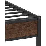 vidaXL Okvir kreveta bez madraca smeđa boja hrasta 90x190 cm drveni | shoptok.hr