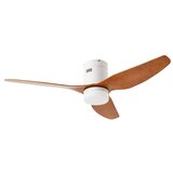  ZEVENTI - LED plafonski ventilator PADUA LED/18W/230V Wi-Fi Tuya bela/braon + daljinski upravljač | Eponuda.com