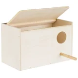 gnijezdilica od drveta - D 21 x Š 13 x V 12 cm