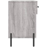  Klupa za cipele siva boja hrasta 102x35x55 cm konstruirano drvo | shoptok.hr