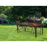 Veliki vrtni stol - smeđi 156×78cm | shoptok.hr