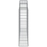  Lučne gabionske košare 20kom 200x30x120/140cm pocinčano željezo | shoptok.hr