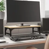 Stalak za monitor boja hrasta 55 x 23 x 14 cm konstruirano drvo