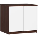 AKORD Star Nadgradna Omarica Za Garderobno Omaro, 2 Vrata, Wenge/Bela, (5000331660) | Shoptok.si