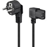 Goobay 250v(ac) 1,5m črn napajalni kabel Cene