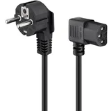 250v(ac) 1,5m črn napajalni kabel