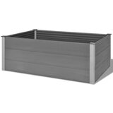 Posuda za Sadnju WPC 150x100x54 cm Siva | shoptok.hr