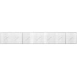  Gabion s 5 mm žicom i mrežom 5x5 cm 350x10x50 cm | shoptok.hr