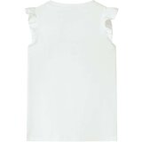  Dječja majica prljavo bijela boja 116 | shoptok.hr