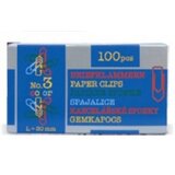  Spojnice za papir Niko, u boji, 30 mm, 100 komada | shoptok.hr