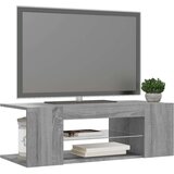 vidaXL TV ormarić s LED svjetlima boja hrasta sonome 90 x 39 x 30 cm | shoptok.hr