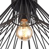  ONLI - Plafonsko svetlo DUCCIO 1xE27/22W/230V, prečnik 30 cm, crno | Eponuda.com