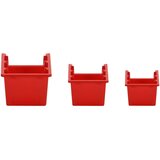  Set polica za radionicu od 26 dijelova, crvene i crne, 77 x 39 cm, polipropilen | Eponuda.ba