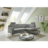Beldomo Style SEDEŽNA GARNITURA, šenilja, gladka tkanina bež | Shoptok.si