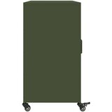  Komoda maslinastozelena 100 5x39x72 cm hladno valjani čelik | shoptok.hr