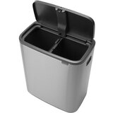 Brabantia Koš za dotik Bo 2 x 30 L. - Matt Steel Fingerprint Proof | Shoptok.si
