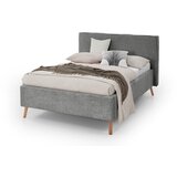 Meise Möbel Siva oblazinjena zakonska postelja s prostorom za shranjevanje z letvenim dnom 140x200 cm Riva – | Shoptok.si