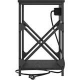  Noćni ormar 2 pcs Crni hrast 41 x 31 x 51 cm Konstruirano drvo | shoptok.hr