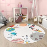 Mila Home Periv dječji tepih za igru ø120 cm Space Trip – | shoptok.hr