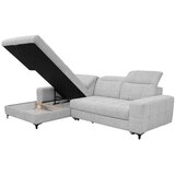 Premium Living Kotna Garnitura Santorini Svetlo Siva | Shoptok.si