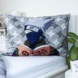 Jerry Fabrics Enojna bombažna otroška posteljnina 140x200 cm Naruto "Grey" – | Shoptok.si