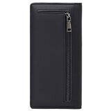 INF Denarnica z zaščito RFID, tanka usnjena denarnica za moške in ženske Black, (21745366) | Shoptok.si