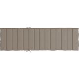  Jastuk za ležaljku smeđesivi 200 x 70 x 3 cm od tkanine Oxford | shoptok.hr