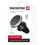 držač za mobitel, metalni, magnet, za vent S-GRIP AIR VENT AV-M9 crn/sr