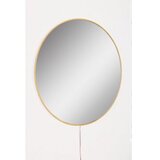 Hanah home ogledalo sa led osvetljenjem round diameter: 60 cm yellow