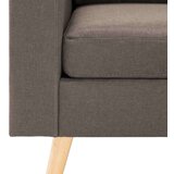  Fotelj iz taupe blaga | Shoptok.si