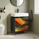  Kupaonski ormar BONN Crni hrast 60 x 40 x 61 cm | shoptok.hr
