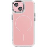 AVIZAR Ovitek MagSafe za iPhone 15 Plus / 14 Plus, ojačana dvomaterialna zaščita, Roza, (5000189909) | Shoptok.si