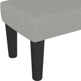  Klupa svjetlosiva 70 x 30 x 30 cm od tkanine | Eponuda.com