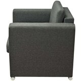 vidaXL trodijelni set sofa od tkanina tamnosivi | shoptok.hr