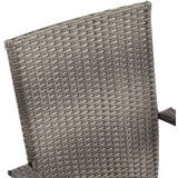  Vrtna jedilna garnitura 9-delna siva, (20680832) | Shoptok.si