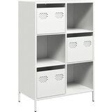 vidaXL Visoka omara bela 68x39x103,5 cm jeklo, (21747071) Cene