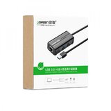 Ugreen USB 3.0 hub sa 3x USB A i RJ45 - kutija | shoptok.hr