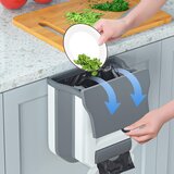 GINTAN zložljiv kuhinjski koš za vrata 9L | Shoptok.si