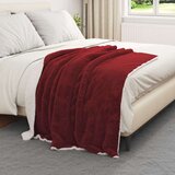  Odeja Bordeaux rdeča 130 x 150 cm Flis, (5000288240) | Shoptok.si