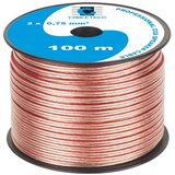 Cabletech CCA Kabl za zvučnike presek 0.75mm providni 100m kotur KAB0356 | Eponuda.com
