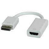 Roline DisplayPort priključni kabel 0.15 m 12.03.3134 siva [1x muški konektor displayport - 1x ženski konektor HDMI] Cijene