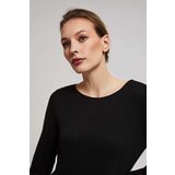 Marisse Black Dress With Long Sleeves And A Flared Bottom | shoptok.hr