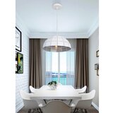 Top Light Apolo 30B - Luster na sajli 1xE27/40W/230V bela/srebrna | Eponuda.com