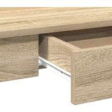 vidaXL Pisalna miza sonoma hrast 100x45x75 cm inženirski les | Shoptok.si
