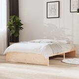 Maison Chic Posteljni okvir - Dvoposteljna postelja - Zakonska postelja iz trdnega lesa 120x200 cm-J14527, (21766239) | Shoptok.si