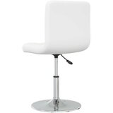 vidaXL Barski stolček belo umetno usnje, (20968016) | Shoptok.si