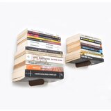 Kalune Design WR042 brownblack decorative metal wall shelf