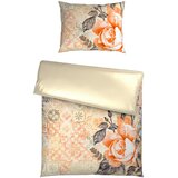 Esposa OBOJESTRANSKA POSTELJNINA 140/200 cm saten krem barve | Shoptok.si
