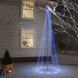 vidaXL Božićno drvce sa šiljkom i 1310 LED žarulje plave 300 cm | shoptok.hr